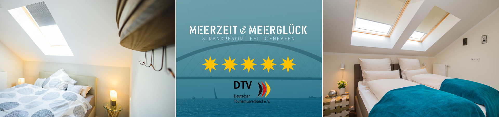 Klassifizierung Deutscher Tourismusverband - Ferienwohnung Meerzeit & Meerglück im StrandResort Heiligenhafen